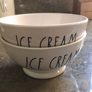 Rae Dunn ice cream bowls
